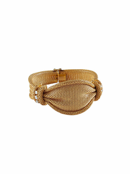 Bracelet Bracelet Tissage d'or 58 Facettes