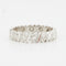 Bague 60 Alliance tour complet Or blanc Diamants 58 Facettes RÉF 12023/17