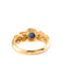 Ring 52 Sapphires and Diamonds Ring 58 Facettes HS2999