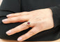 Bague 57 Bague marguerite rubis et diamant 58 Facettes FA-13