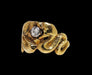 Ring Old Art Nouveau “double snake” ring 58 Facettes