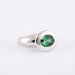 Ring White gold ring, tourmaline 58 Facettes
