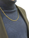 ALTERNATING FIGARO MESH CHAIN ​​Necklace 58 Facettes 045261