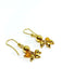 Pair of gold and pearl earrings 58 Facettes