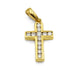Pendant Cross Pendant in Yellow Gold & Diamonds 58 Facettes 230141R
