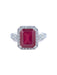 Bague 52 Bague Rubis Diamants 58 Facettes