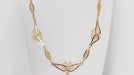 Necklace Drapery necklace in yellow gold 58 Facettes 31915