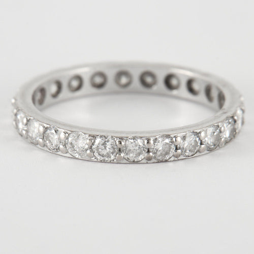 Bague 48 Bague en Or Blanc & diamants 58 Facettes