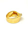 Bague Bague or jaune Ligne de diamants 58 Facettes