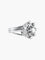 Bague BAGUE VINTAGE OR BLANC ET DIAMANTS 58 Facettes