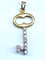 Pendentif Pendentif clef Diamants 58 Facettes AB193