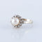 Bague 51 Bague Perle Diamants 58 Facettes JE94