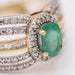 Ring Emerald Diamond Ring 58 Facettes E356876