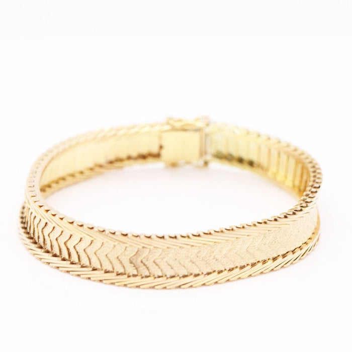 Bracelet Bracelet Flocons d'or 58 Facettes E358132A