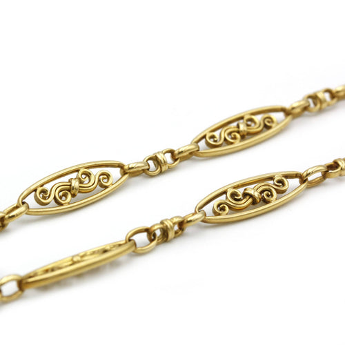 Collier Collier Vintage Or jaune 58 Facettes 230228R