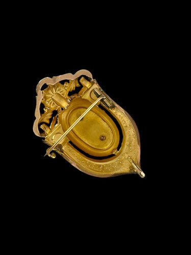 Broche Broche écusson Napoléon III 58 Facettes