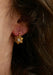 2-Tone Gold Sleeper Earrings, Horse Head Hallmark 58 Facettes