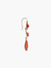 Boucles d'oreilles Boucles d'oreilles Vigne corail 58 Facettes