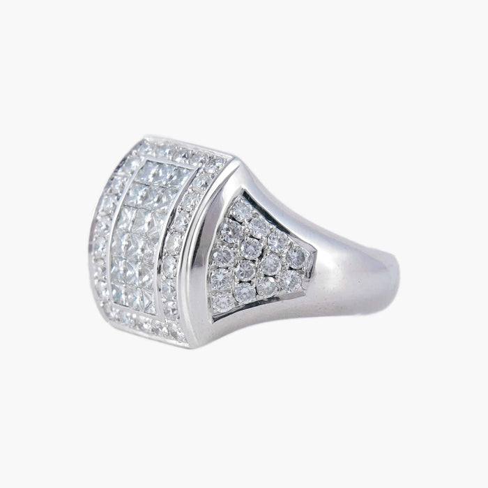 Bague 53.5 Bague diamants 58 Facettes P4L2