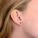 Tanzanite Stud Earrings 58 Facettes 1