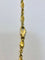 Collier Long collier or jaune maille filigrane 58 Facettes