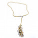 Necklace Necklace drops of Quartz and Agate 58 Facettes N102873LF
