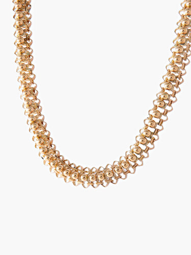 Collier Collier ancien Or Rose 58 Facettes