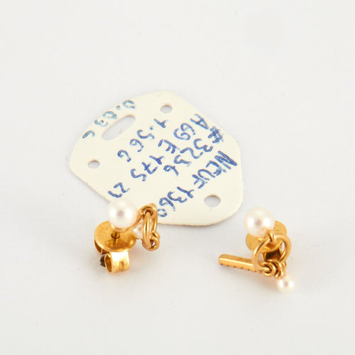 Boucles d'oreilles Boucles d'oreilles diamants & perle 58 Facettes