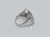 ART DECO Ring Diamond Ruby Platinum Ring 58 Facettes 11982