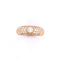 Bague Bague jonc en Or jaune & Diamants 58 Facettes