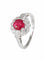 Bague 52 Bague Rubis et Diamants 58 Facettes