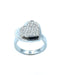 54 PIAGET ring - 18K white gold and diamond ring 58 Facettes