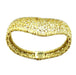 OMEGA/GILBERT ALBERT bracelet. 18K yellow gold modernist bracelet 58 Facettes