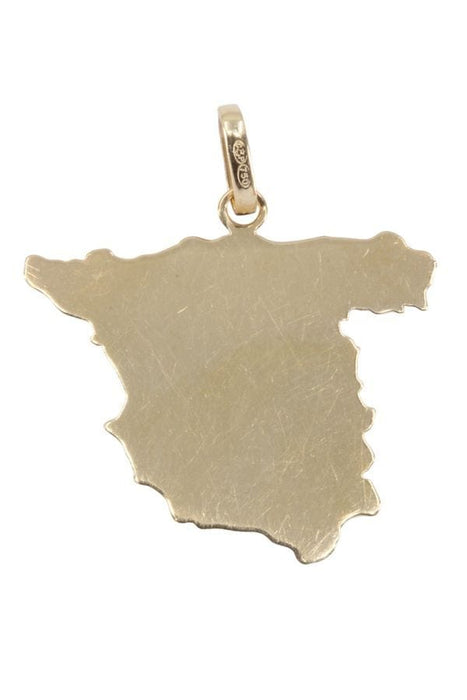 Pendentif PENDENTIF CARTE DE L'ESPAGNE 58 Facettes 072521