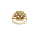 Ring 57 Gold, Platinum & Diamond Ring 58 Facettes 230150R