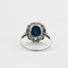 Ring 55 Marguerite Ring Sapphires Diamonds 58 Facettes