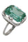 Bague BAGUE MODERNE TOPAZE VERTE 58 Facettes 051991