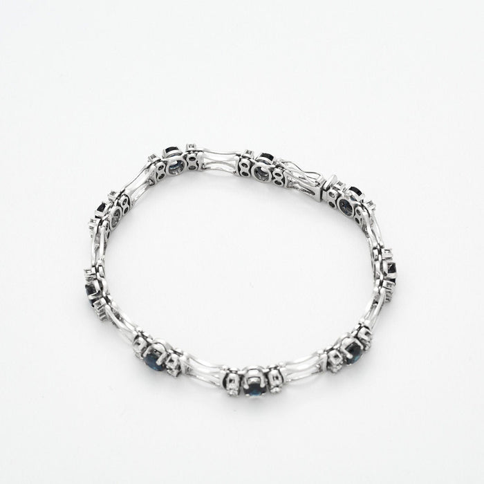 Bracelet Bracelet Saphirs Diamants 58 Facettes 230456