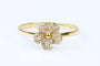 Bague Bague fleur en or jaune 58 Facettes 111-180593-48