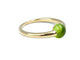 Bague 57 POMELLATO - Bague M'ama Non M'ama Péridot 58 Facettes