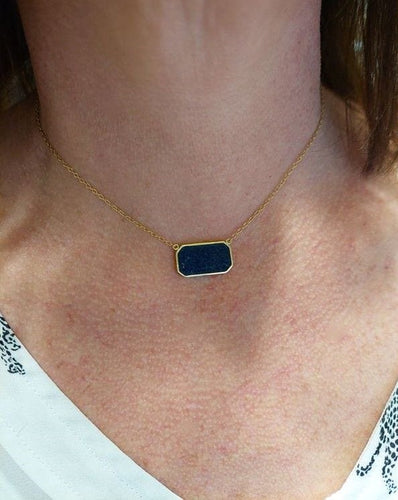 Collier COLLIER ANCIEN LAPIS LAZULI 58 Facettes 076111