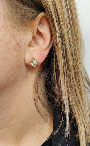 Boucles d'oreilles Boucles d'oreilles or et diamants 58 Facettes BO-615.9