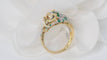 Bague 53.5 Bague Panthère émeraudes et diamants 58 Facettes 31862