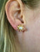Boucles d'oreilles Boucles d'oreilles Fleurs Perles 58 Facettes