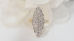 Bague 55 Bague marquise en or bicolore et diamants 58 Facettes 32025