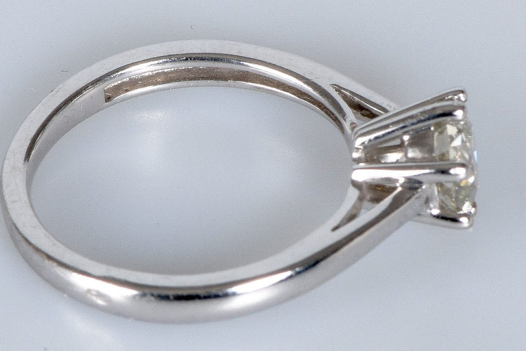 Bague 53 Bague solitaire Or blanc Diamant 58 Facettes J5330495534-AIG6