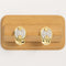 Boucles d'oreilles 18kt gold and diamonds earrings 58 Facettes