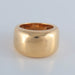 52 CARTIER ring - large yellow gold ring 58 Facettes