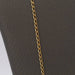 Solid Bilbao Gold Chain Necklace 58 Facettes E358581