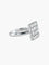 Bague 50 BAGUE CARREE OR BLANC DIAMANTS 58 Facettes